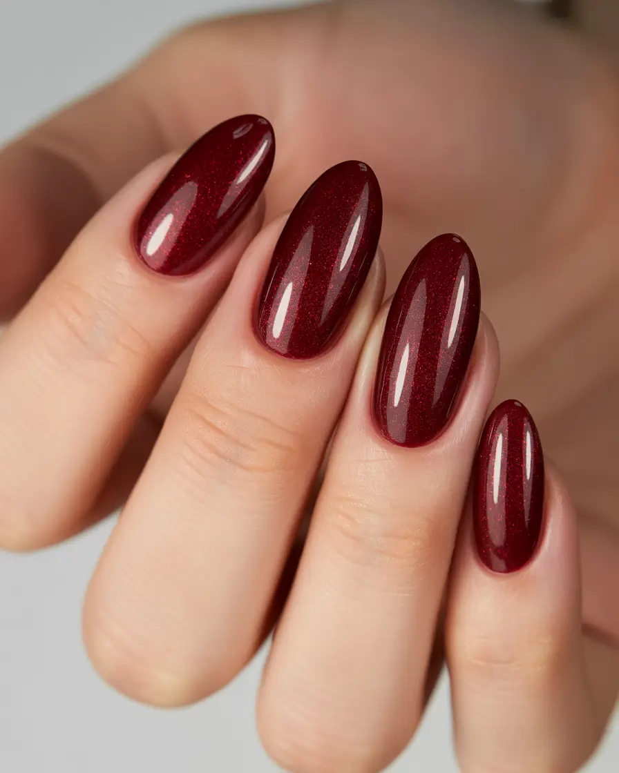long-almond-shaped-nails-designs-winter-Velvet-Wine-Glow