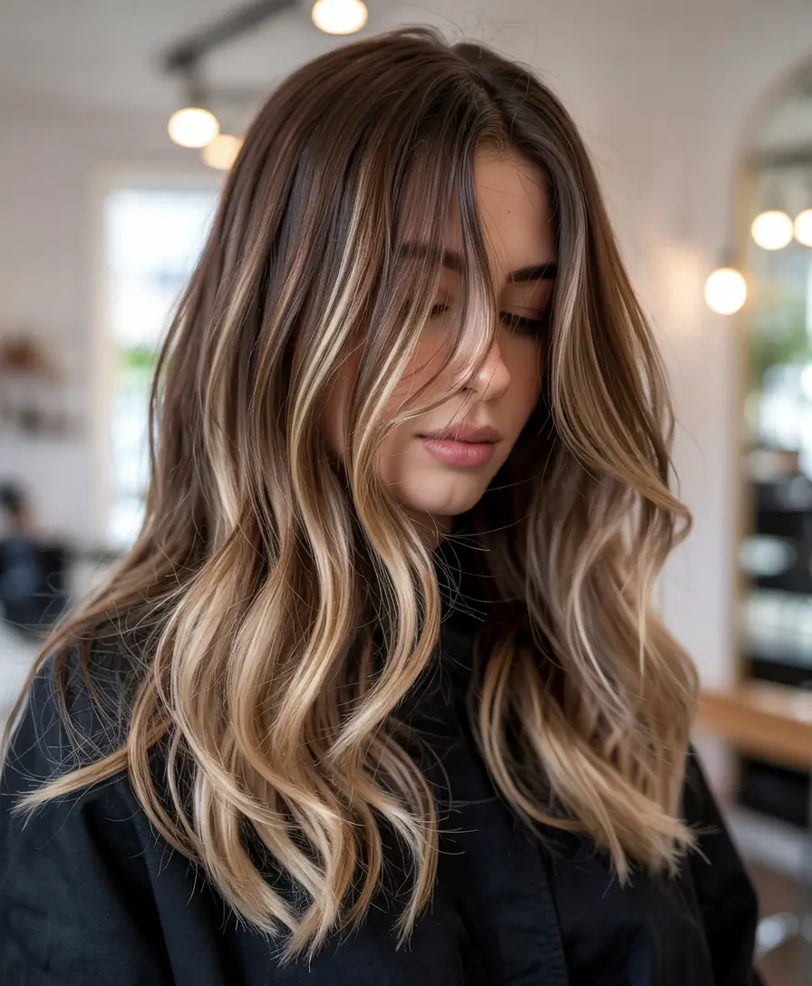 brown hair colors 2026 Honey Glazed Layers