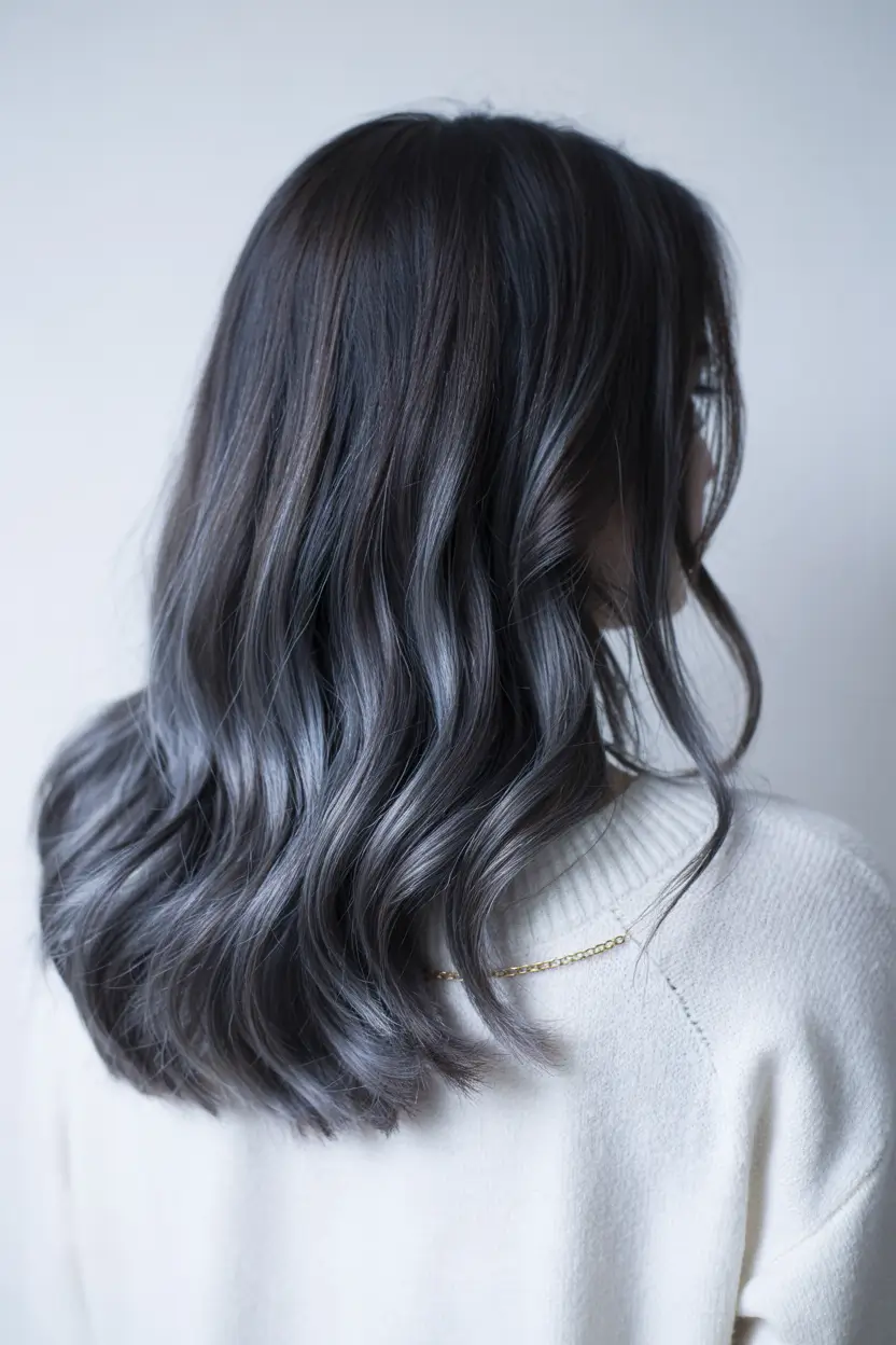 brown hair colors 2026 Cool Ash Brunette