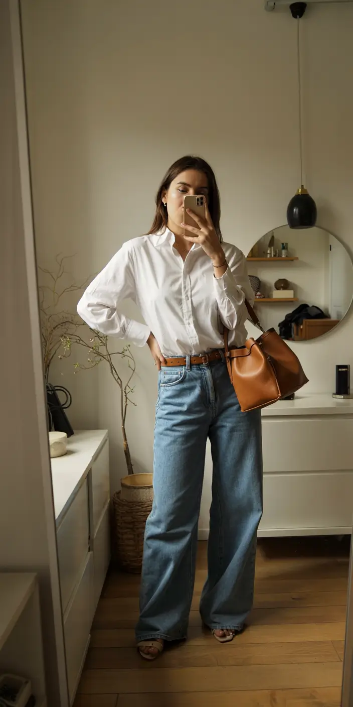 business casual outfits for women Denim Done Right