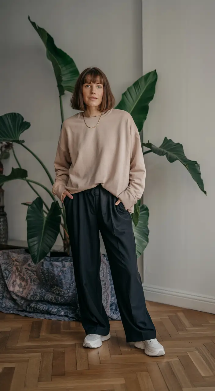 business casual outfits for women Relaxed Minimalism Done Right