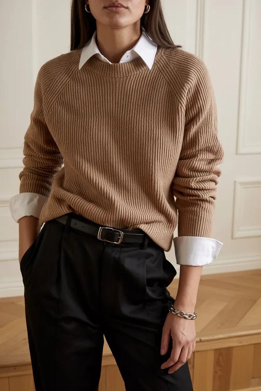 casual outfits for women Soft Neutrals with a Classic Twist