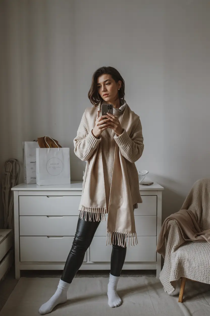 casual outfits 2026 winter Warm Layers and Subtle Luxury
