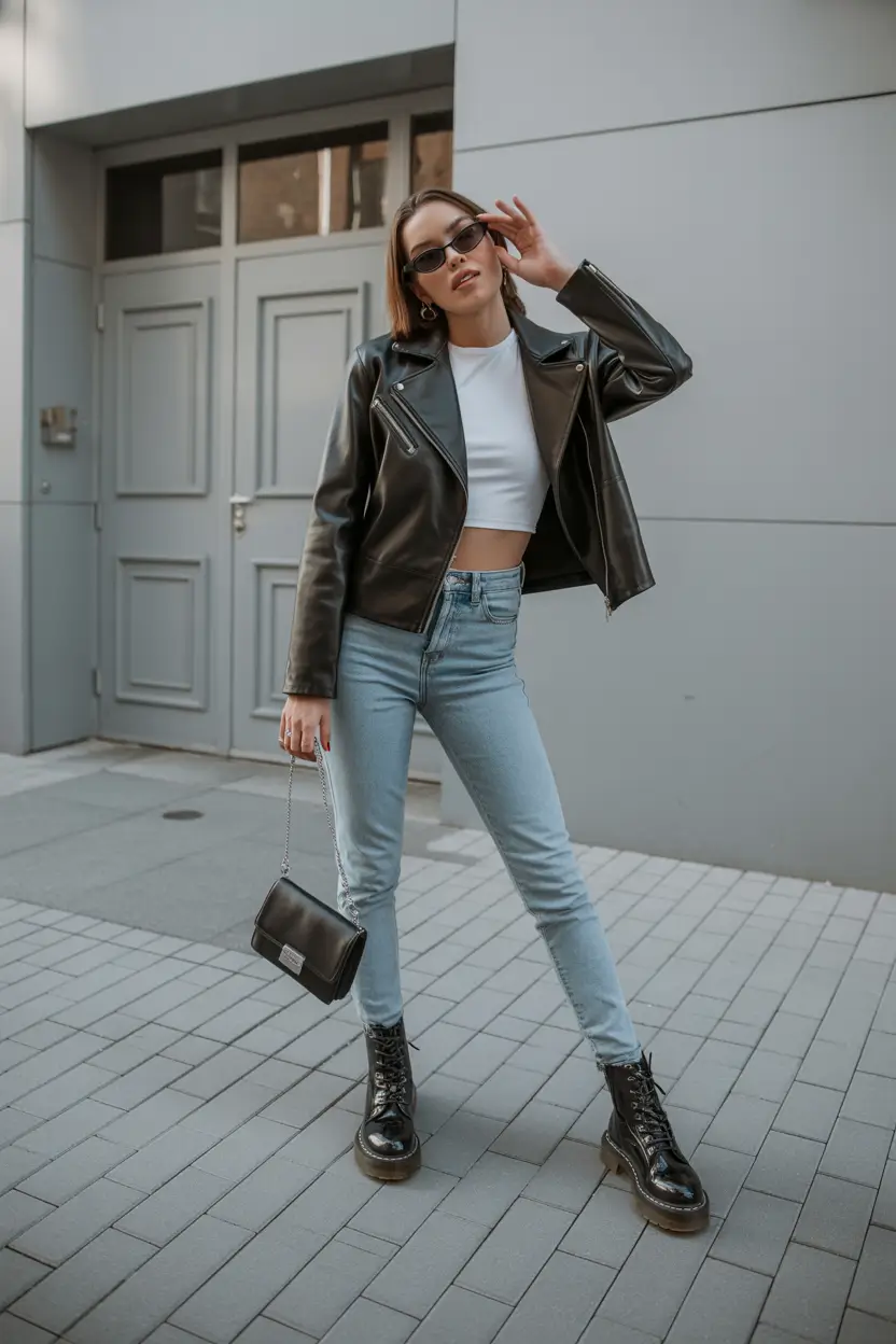 jeans outfits 2026 Modern Rebel Energy