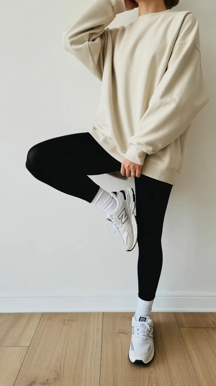 legging outfits spring Off-Duty Athlete Vibes