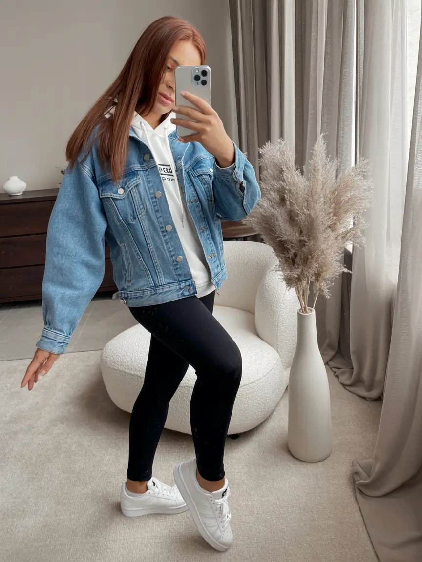 outfits ideas for women Effortless Denim Comfort