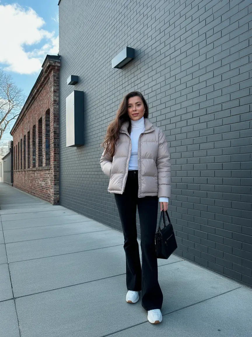 outfits ideas winter Soft Neutrals for Crisp Days