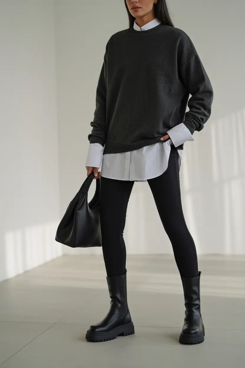 outfits ideas fall Smart Layers, Modern Edge