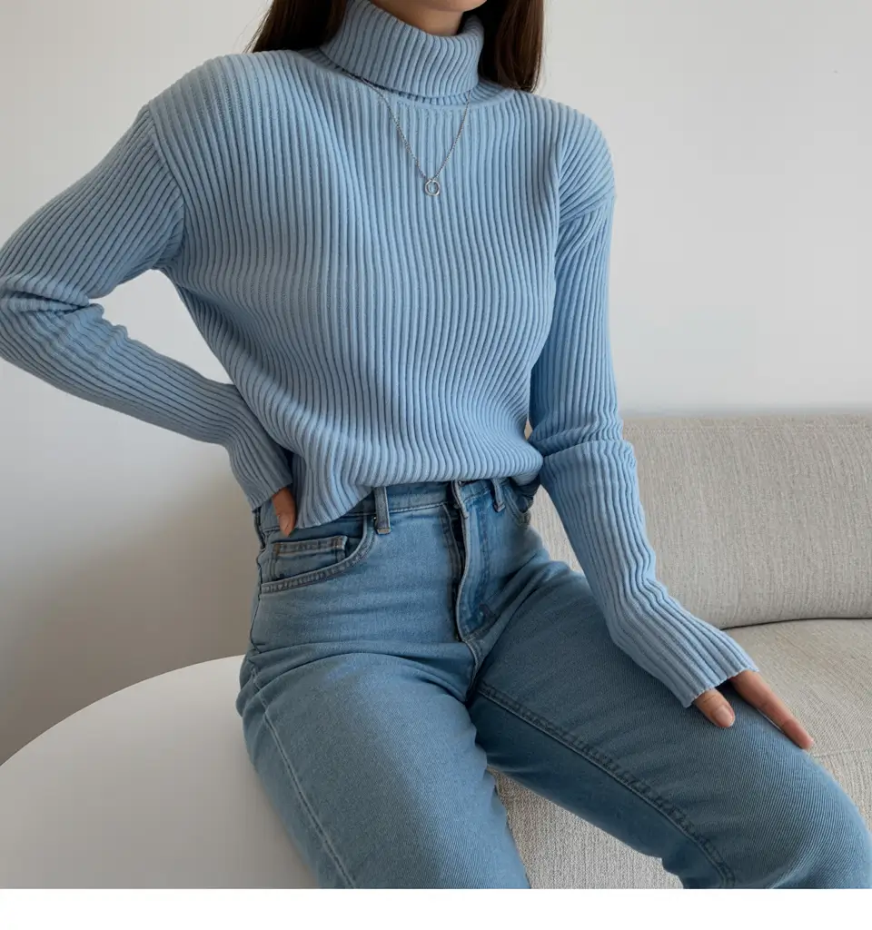 outfits ideas spring Sky Blue Minimalism