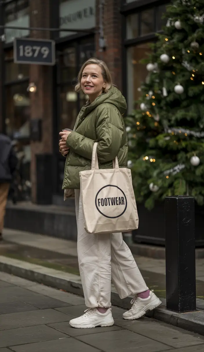 Best outfits for women over 40 in 2026 Soft Utility in Earthy Winter Tones