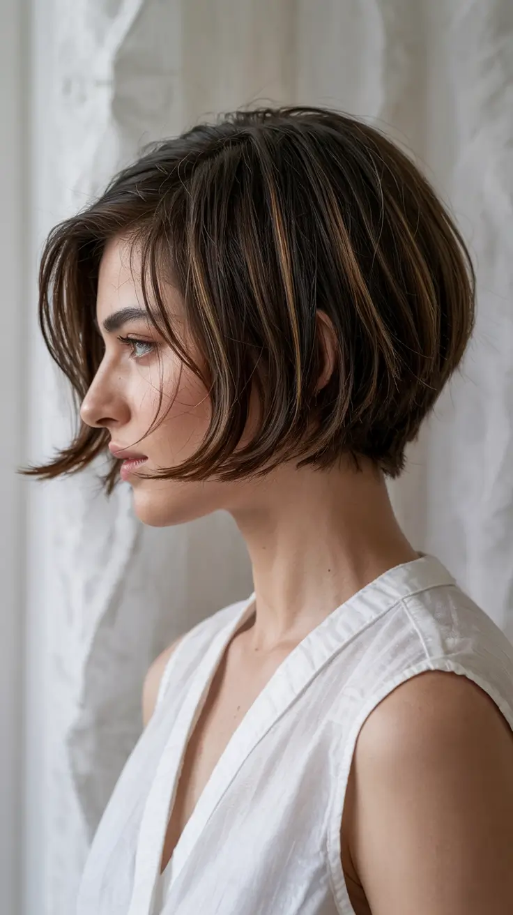 bob haircuts 2026 Soft Balayage Bob