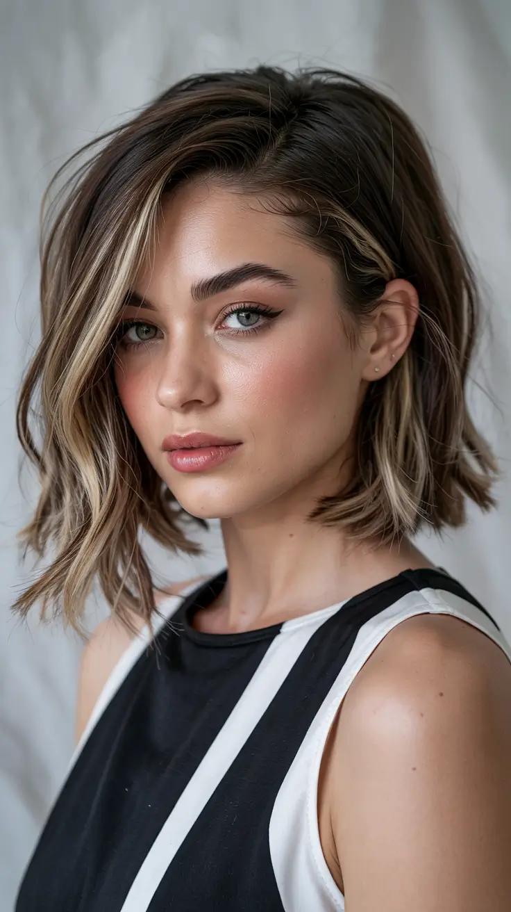 bob haircuts 2026 Classic Modern Bronde Bob