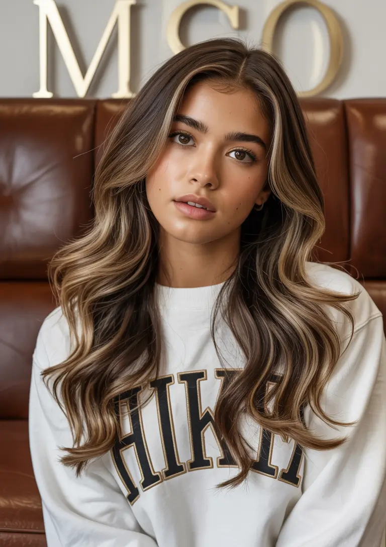 brunette hair color 2026 Vanilla Brunette Blend