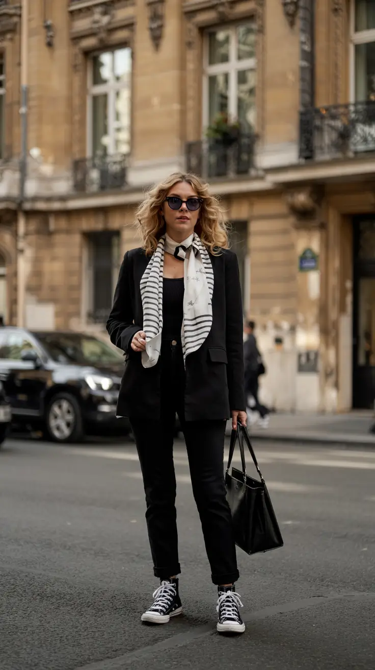 capsule wardrobe outfits 2026 French-Inspired Layers With a Timeless Twist