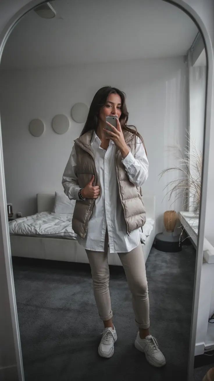 capsule wardrobe outfits 2026 Soft Neutrals for Gentle Winter Mornings