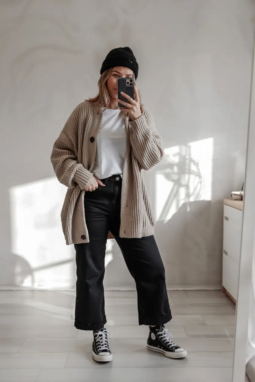 capsule wardrobe outfits 2026 Cozy Textures for Quiet Days