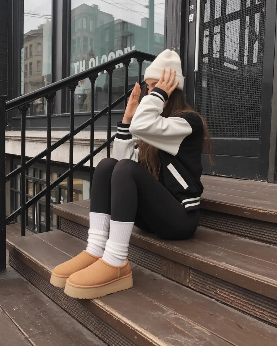 ugg outfits 2026 Sporty Street Comfort