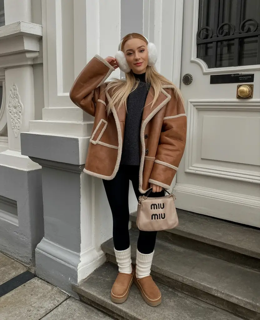 ugg outfits 2026 Modern Alpine Chic