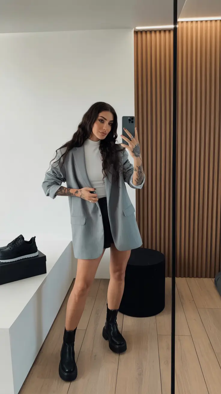 brunch outfits Minimal Edge with a Masculine Twist