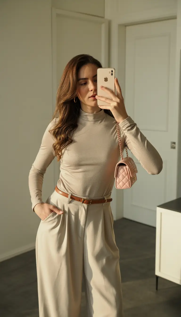 brunch outfits Soft Elegance with Warm Undertones