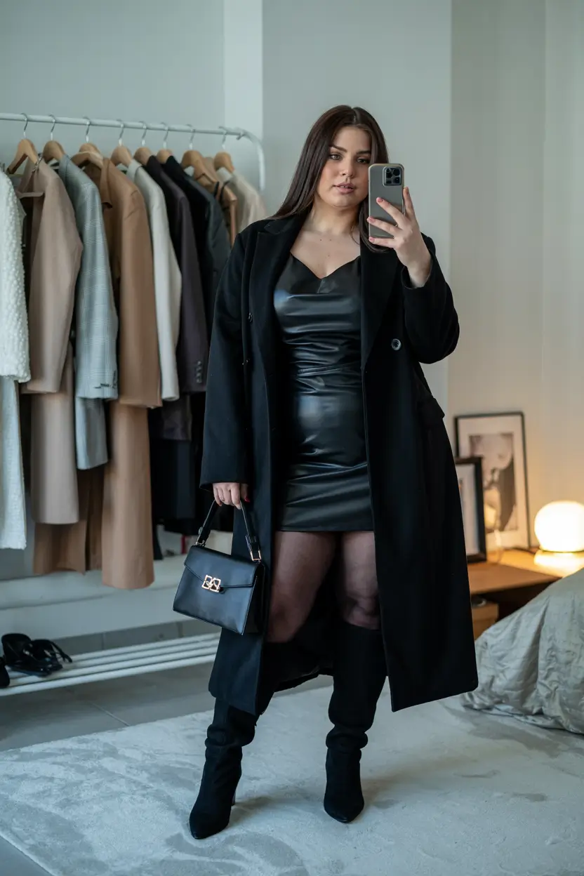 plus size outfits 2026 Midnight Edge