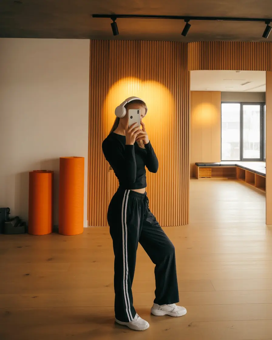 workout outfits women Studio Energy Modern Tracksuit Revival