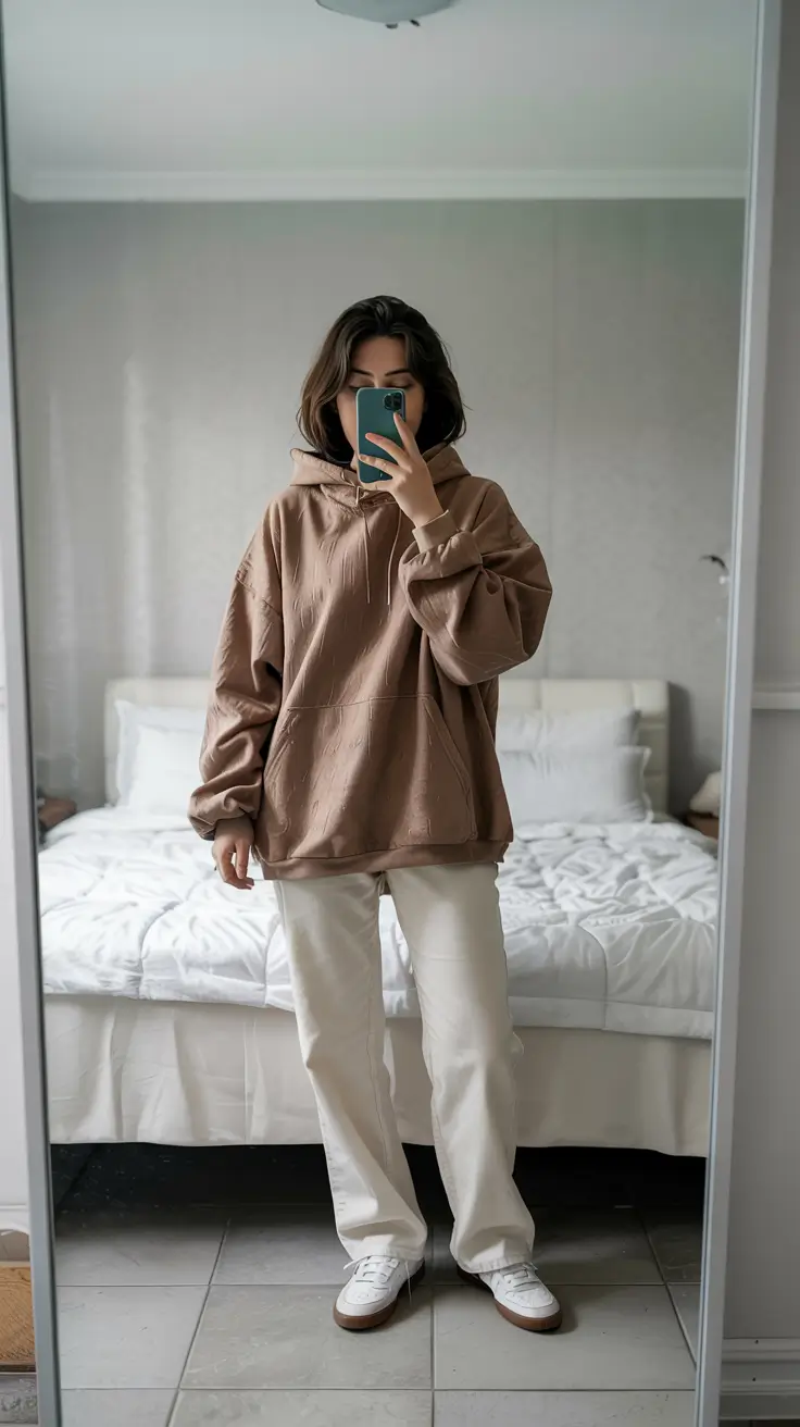 comfy outfits for women 2026 Neutral Street Ease