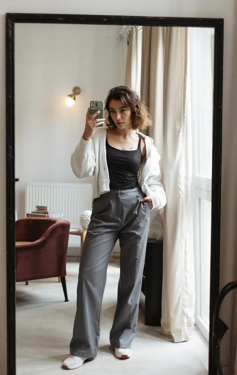 comfy outfits for women Relaxed Lines, Sharp Details