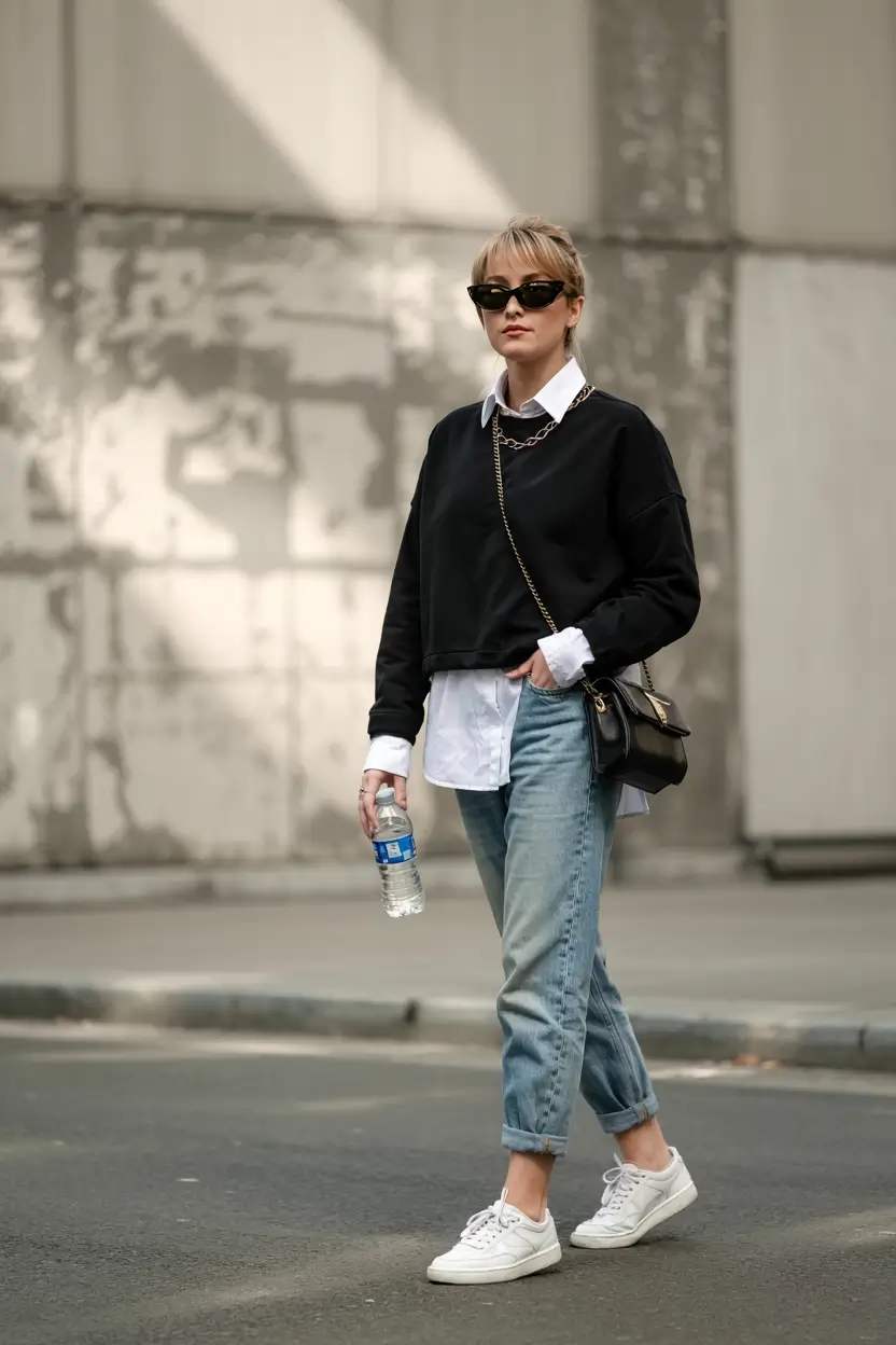 Cute everyday outfits 2026 Preppy Street Smart Layers