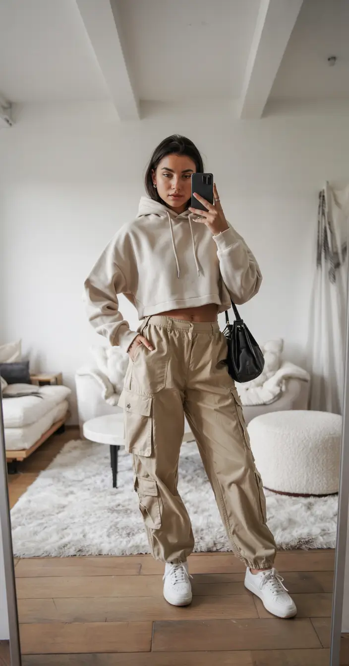 Cute everyday outfits 2026 Sporty Neutrals for On-the-Go Days