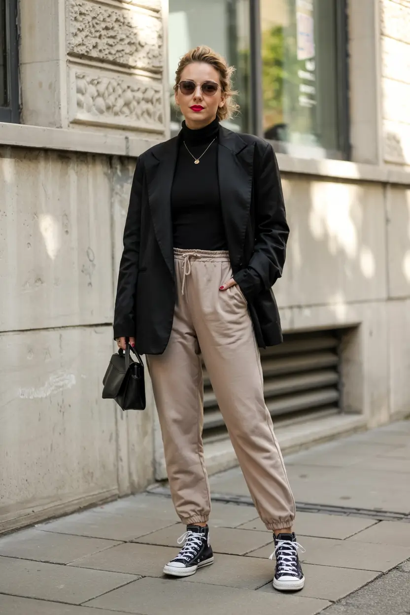 Cute everyday outfits 2026 Blazer Confidence with Street Ease