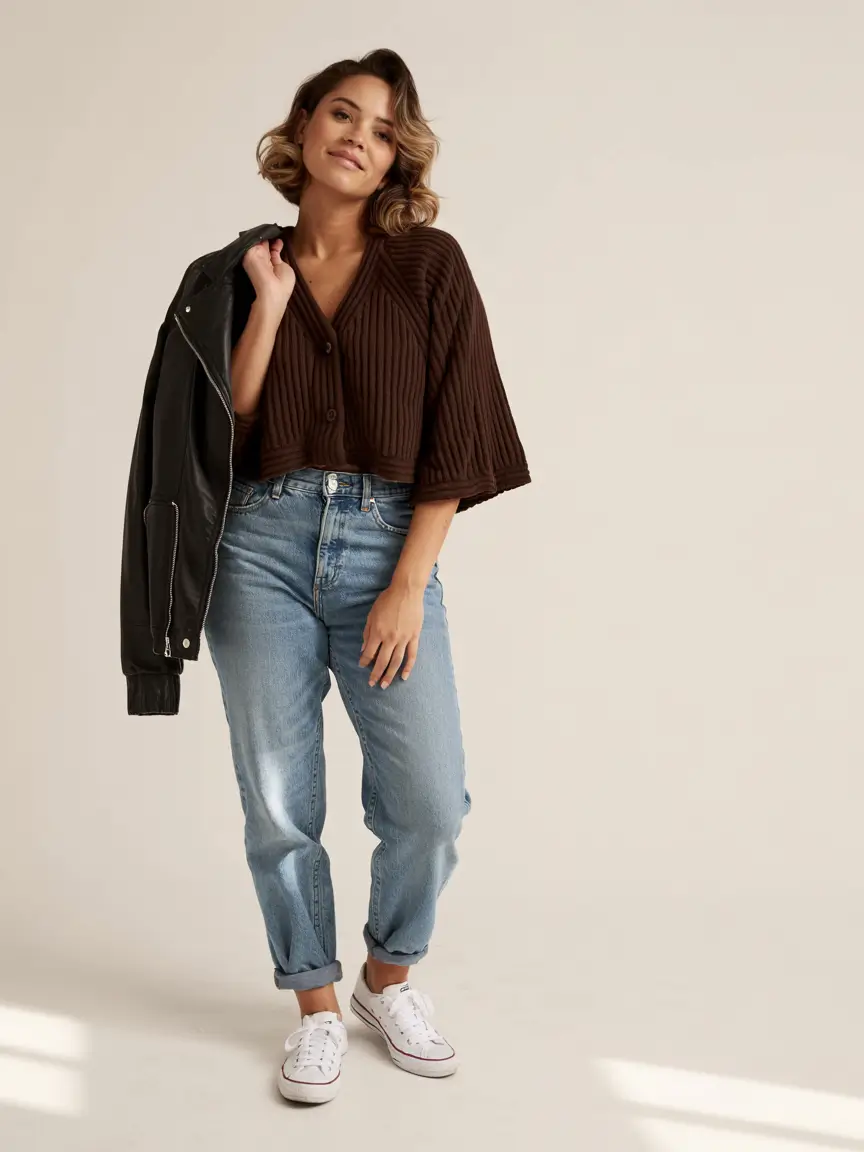 outfits midsize women Soft Alternative Energy in Chocolate and Denim