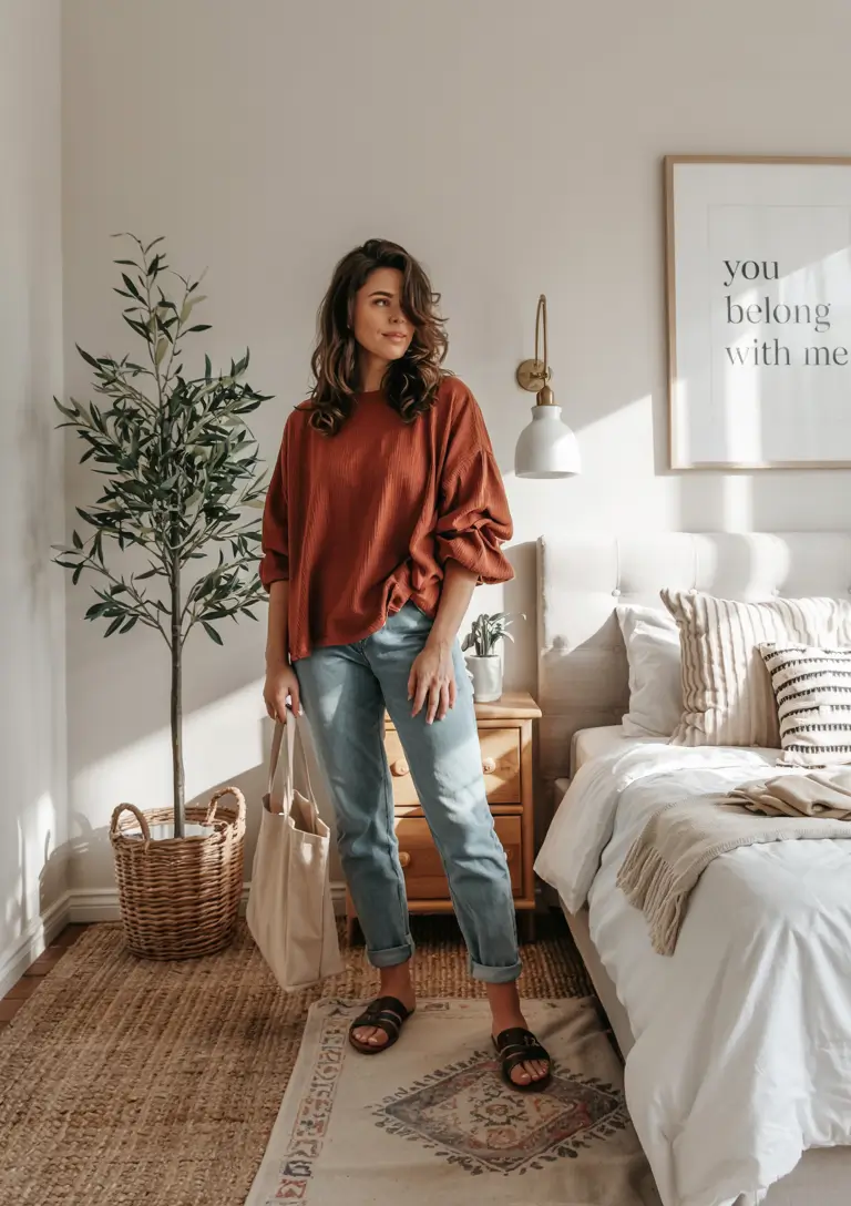 outfits midsize verano Effortless Earthy Minimalism