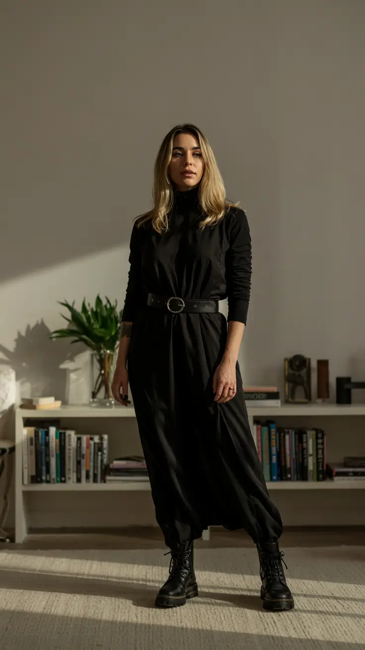 outfits midsize women Monochrome Power