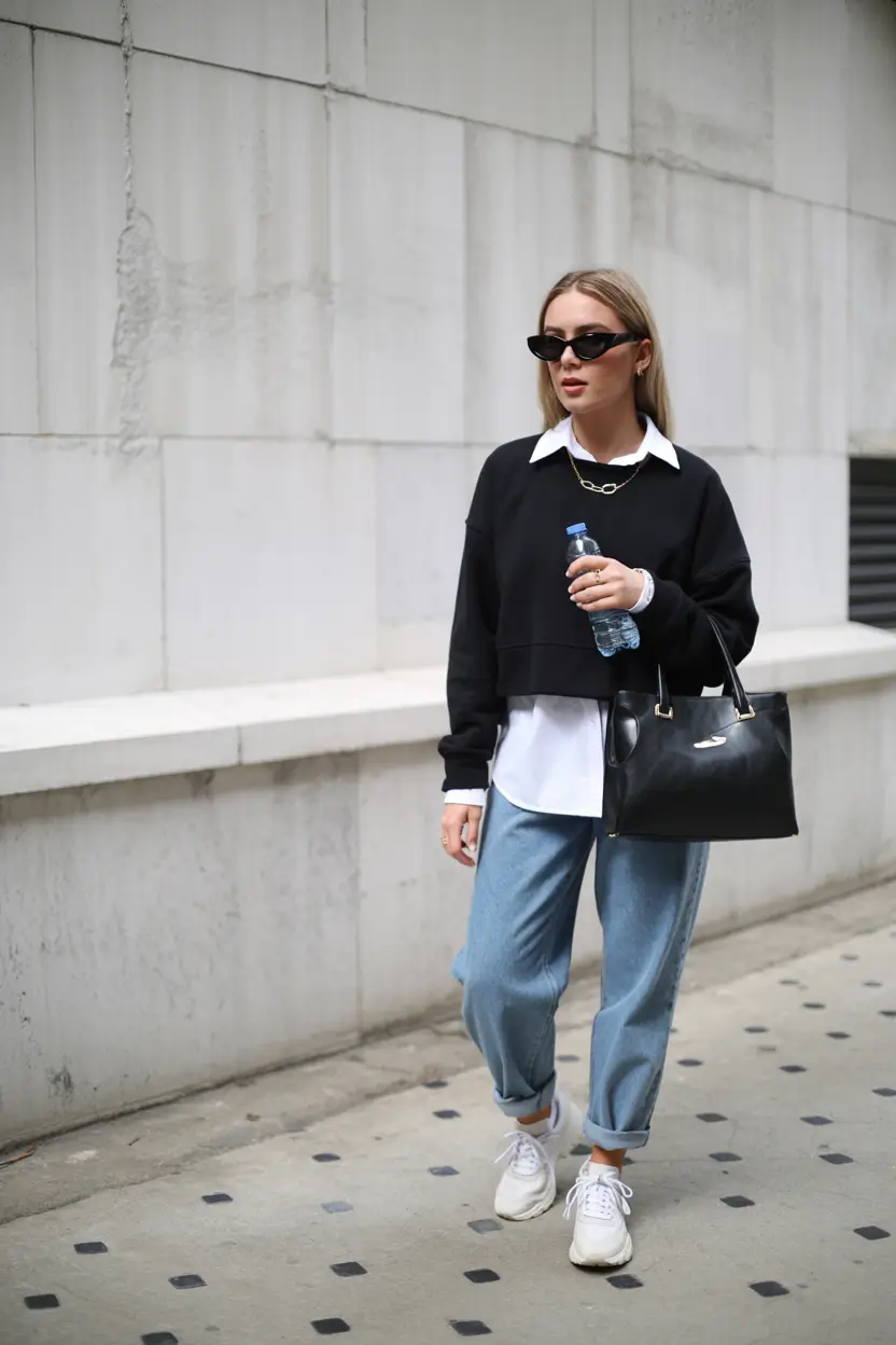 trendy outfits casual Smart Street Minimalism