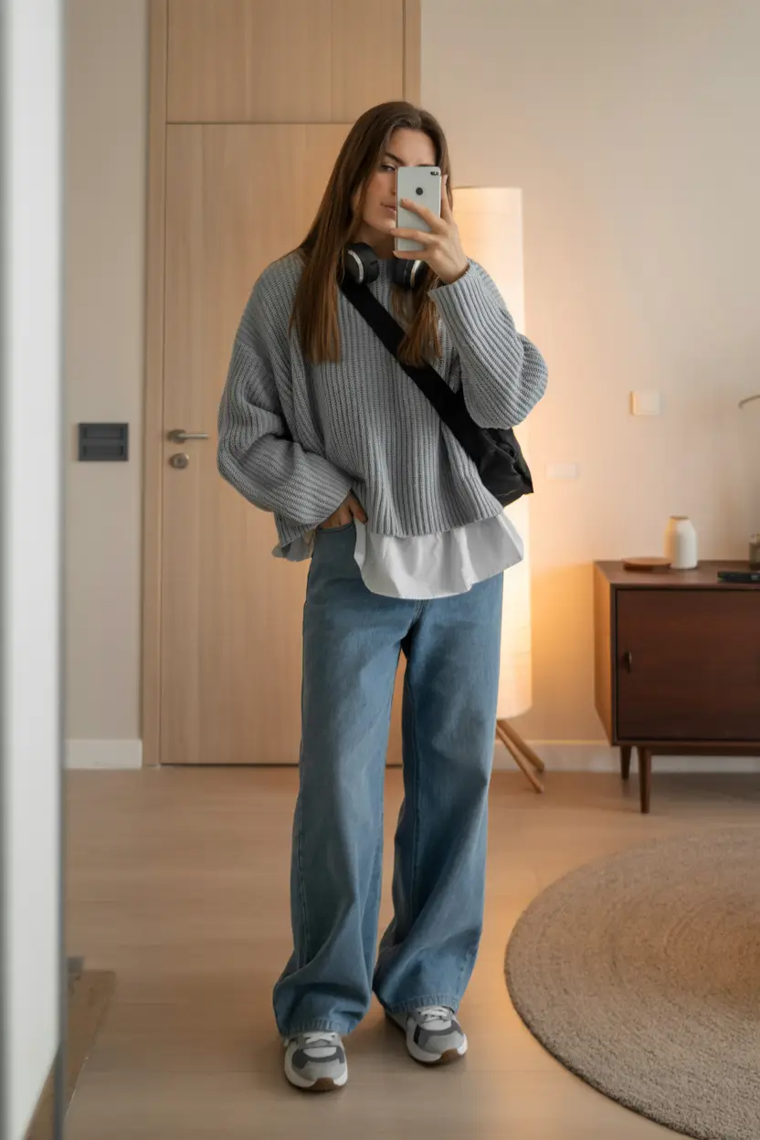 trendy outfits for women Layered Effortless Vibes