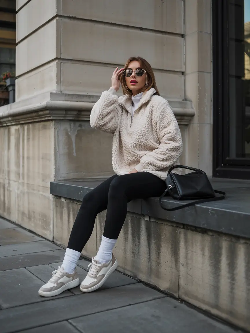 fashion outfits casual Cozy Street Comfort