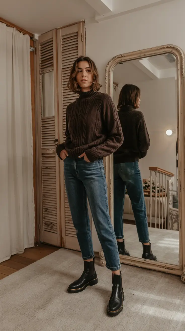 fashion outfits autumn The Cozy 90s Comeback