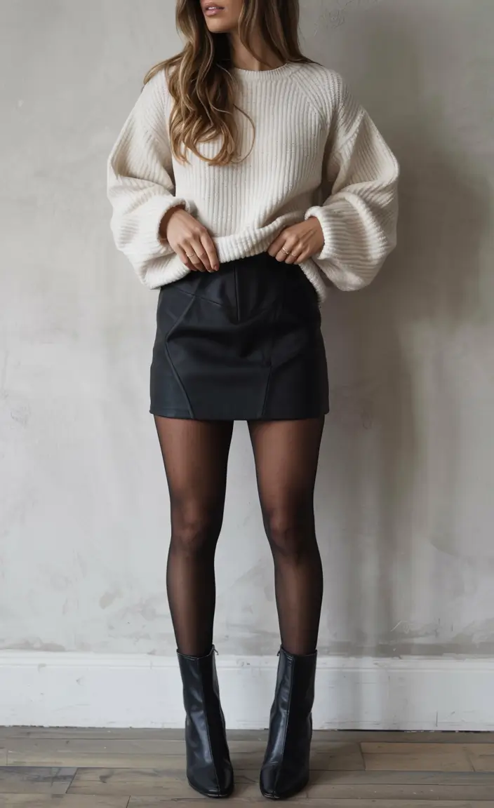 fashion outfits 2026 Chic Contrast