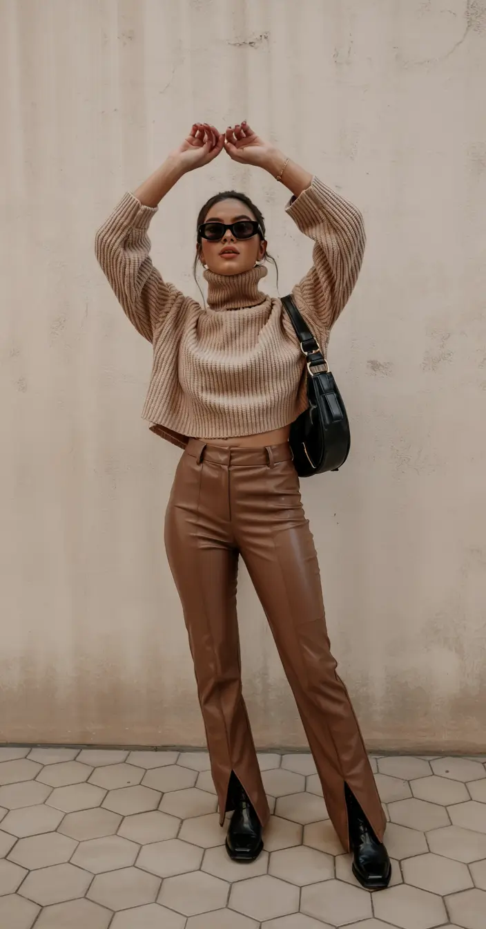 fashion outfits autumn 2026 Chic Neutral Layers for Early 2000s Revival