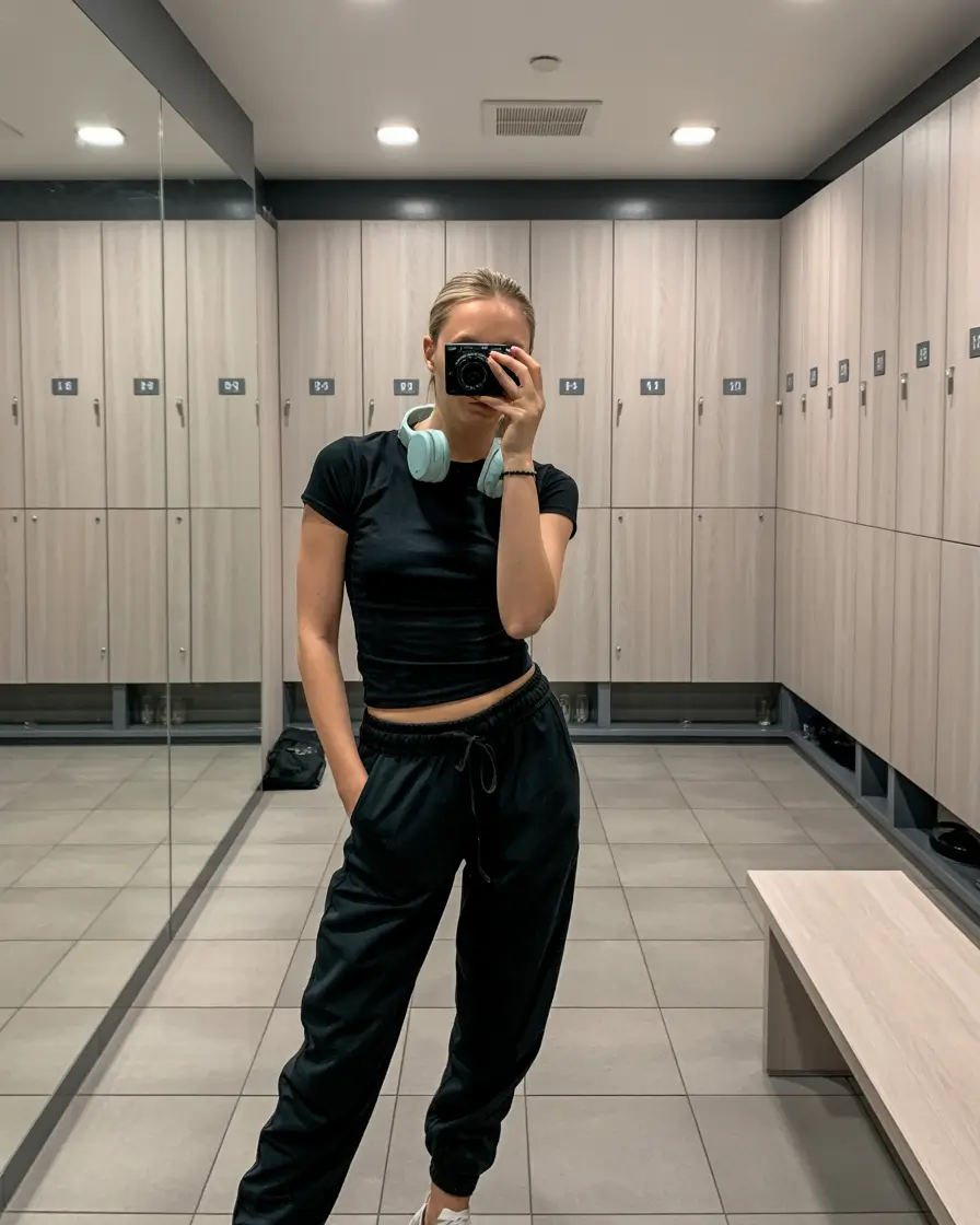 gym outfits for women Effortless Gym Minimalism