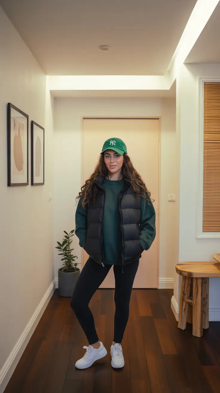 gym outfits for women Dark Green Street Sport