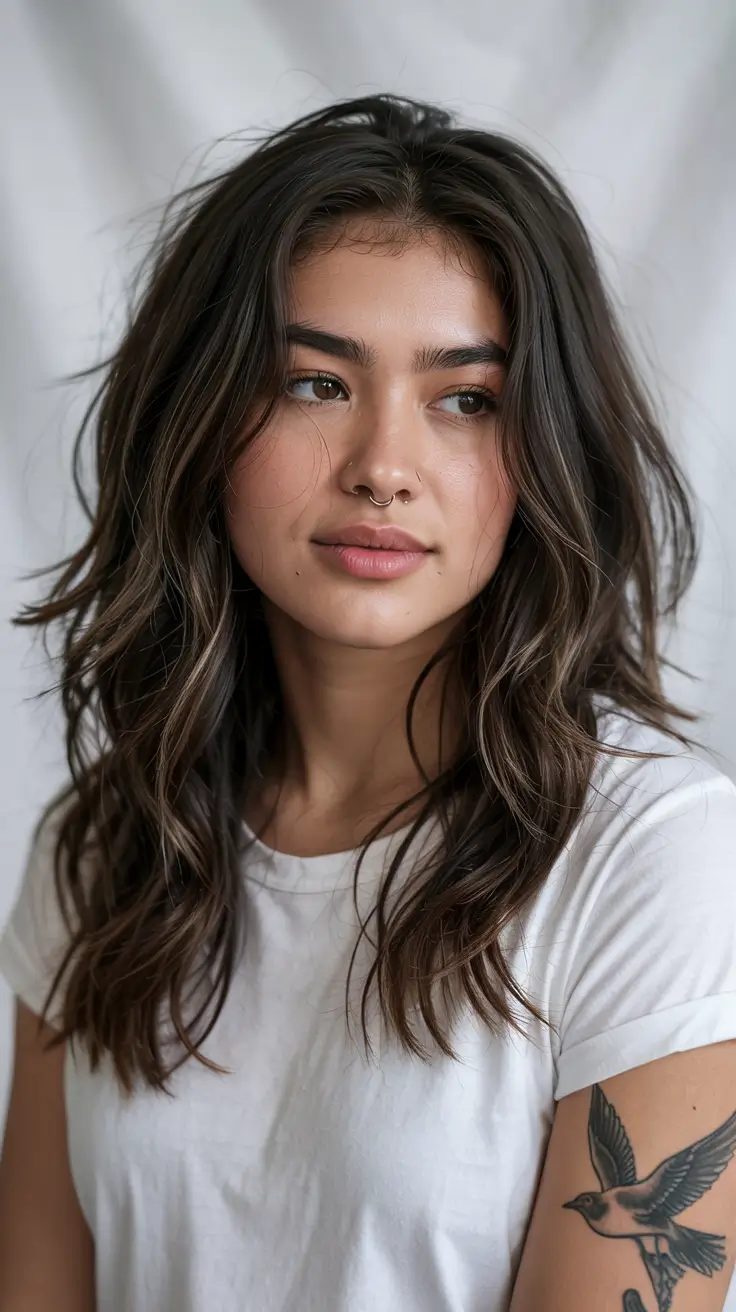 Haircut Ideas 2026 Textured Long Layers Glow