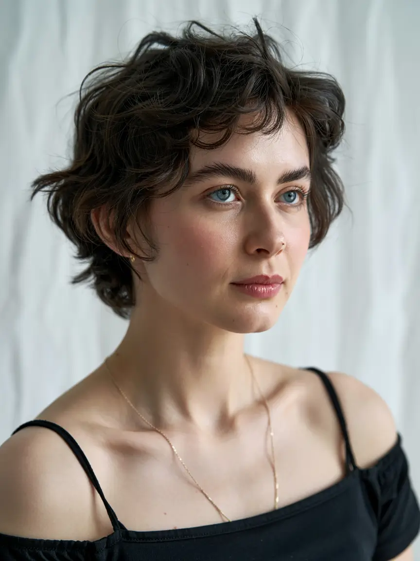 Haircut Ideas 2026 Soft Curly Mid Length Shag Revival