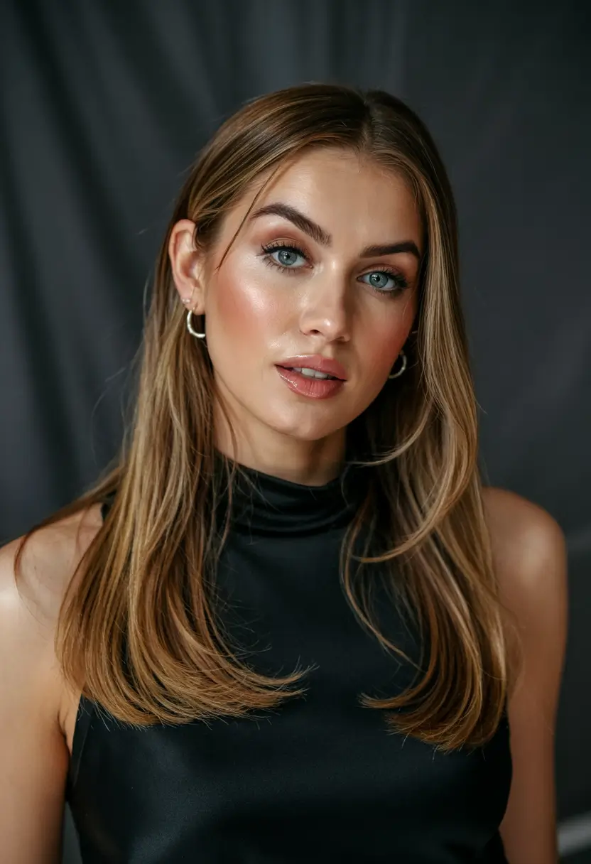 haircuts for long hair 2026 Soft Layers with a Polished Glow