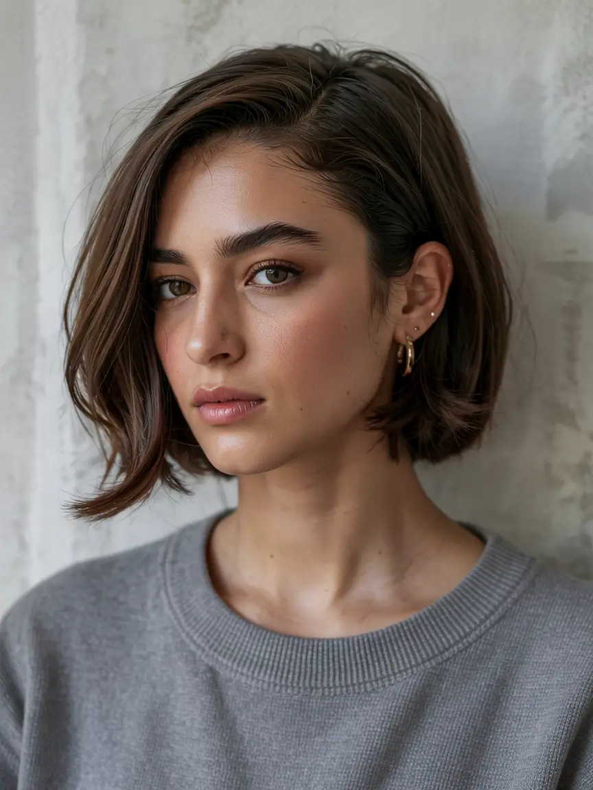 haircuts for thin fine hair 2026 Effortless Parisian Bob