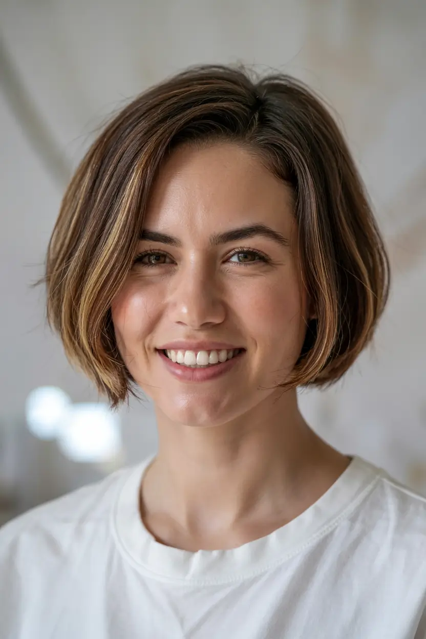 haircuts for thin fine hair 2026 Classic Chin-Length Bob