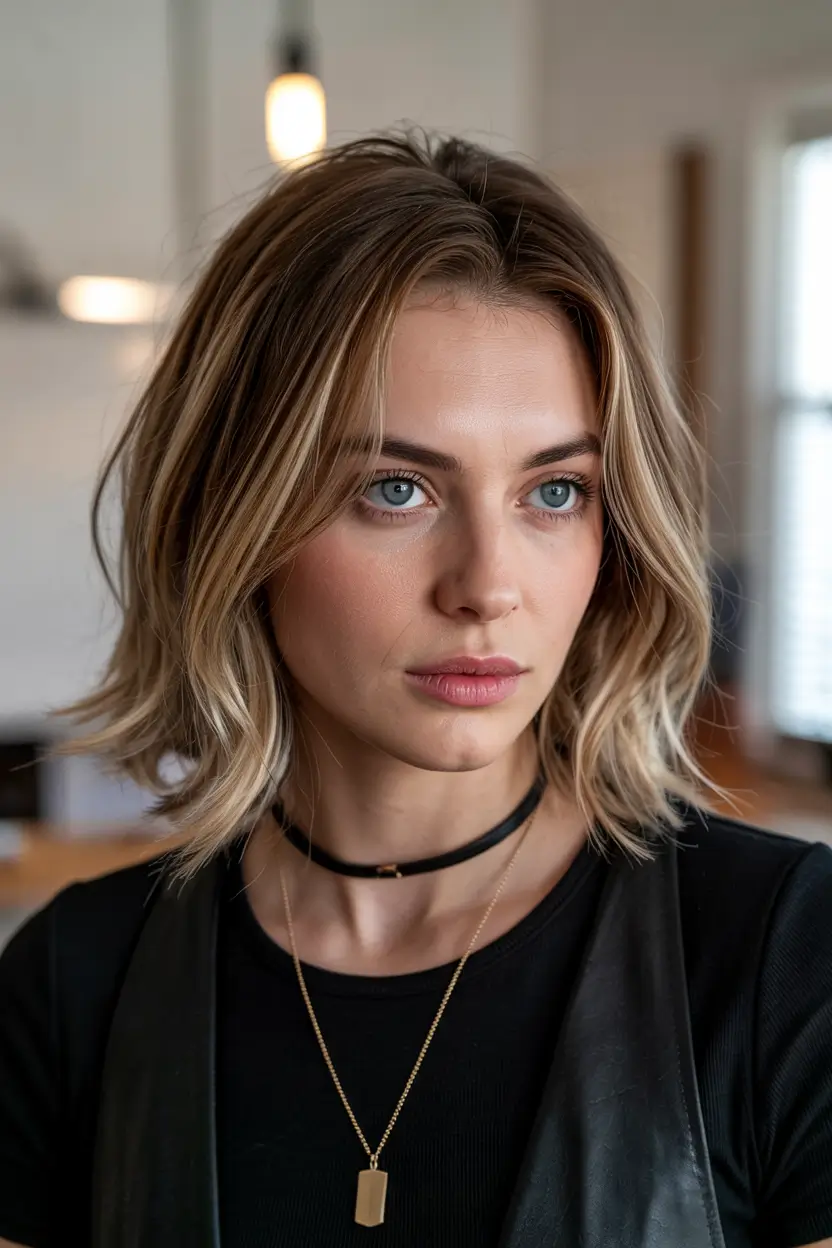 haircuts for thin fine hair 2026 Modern Blonde Shag