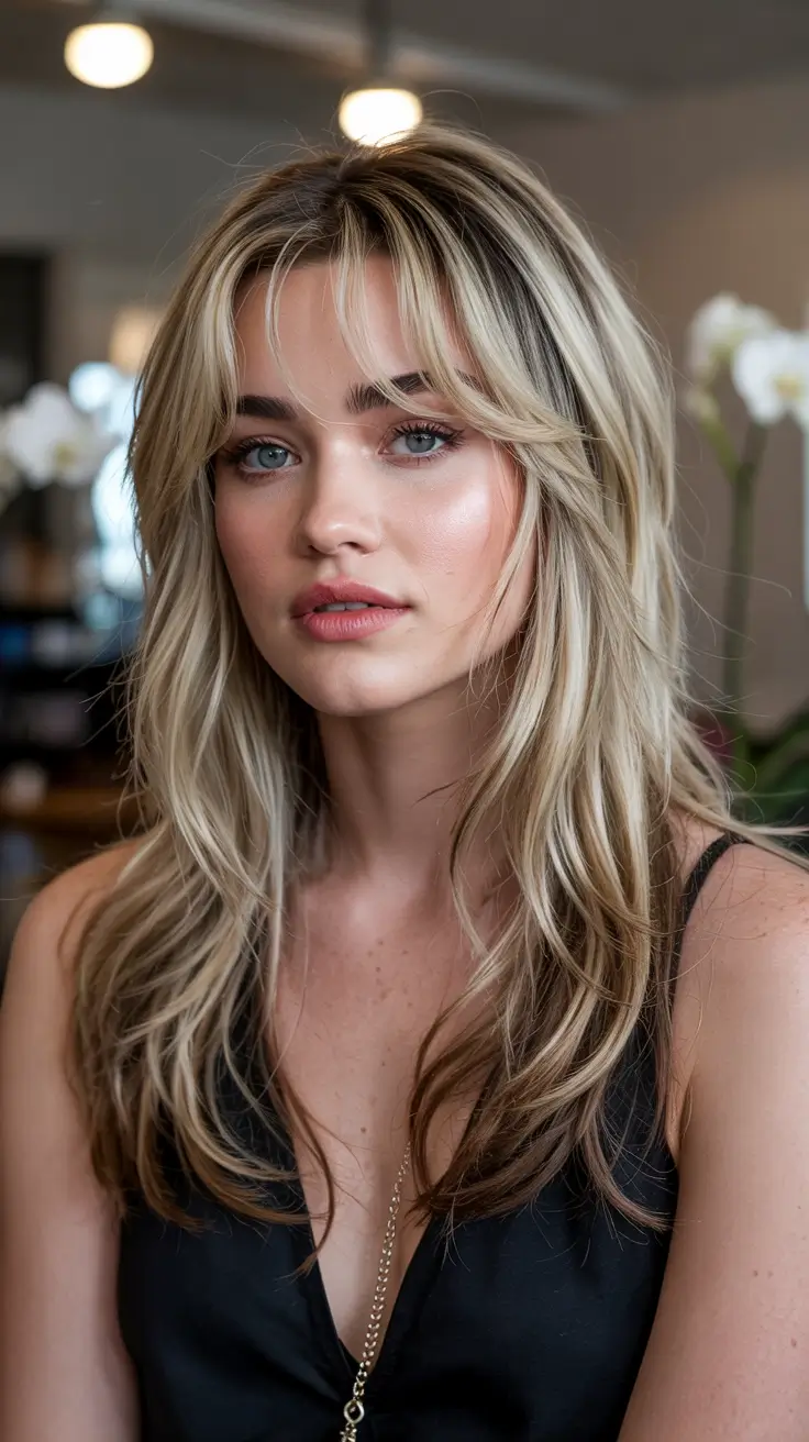 haircuts for thin fine hair 2026 Golden Cascade Layers