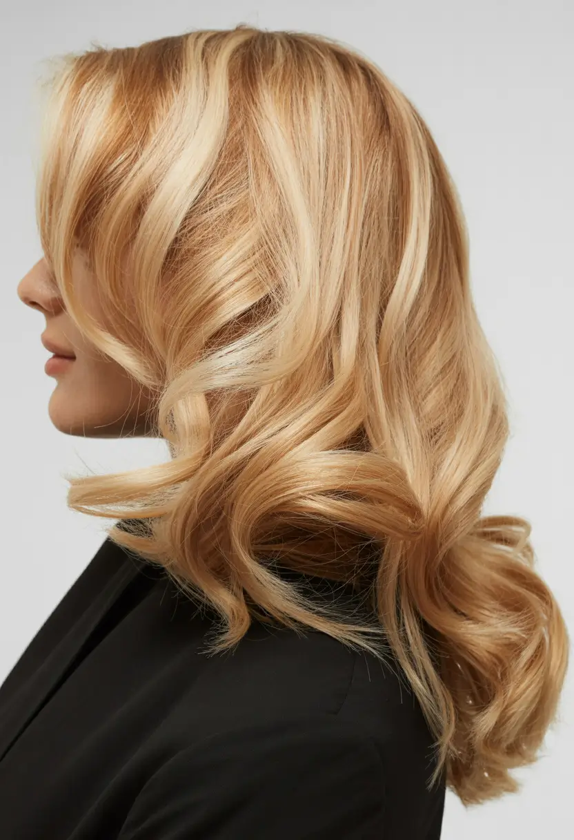 honey blonde hair color 2026 Soft Golden Honey Layers